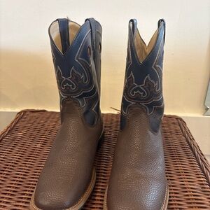Youth Brown Western Boots